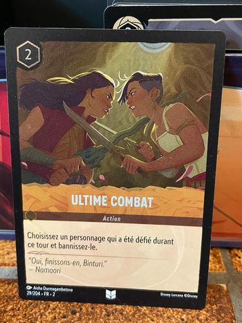 Carte Lorcana (Foil) - Ultime combat - 29/204 - FR - 2