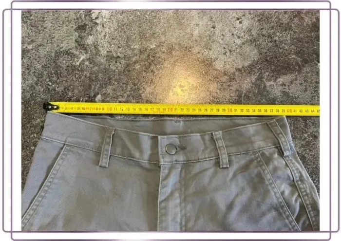 Short carpenter gris homme 40 Grit 30x30 Pantaloncini carpentiere uomo Zimmermannsshorts Herren - photo numéro 5