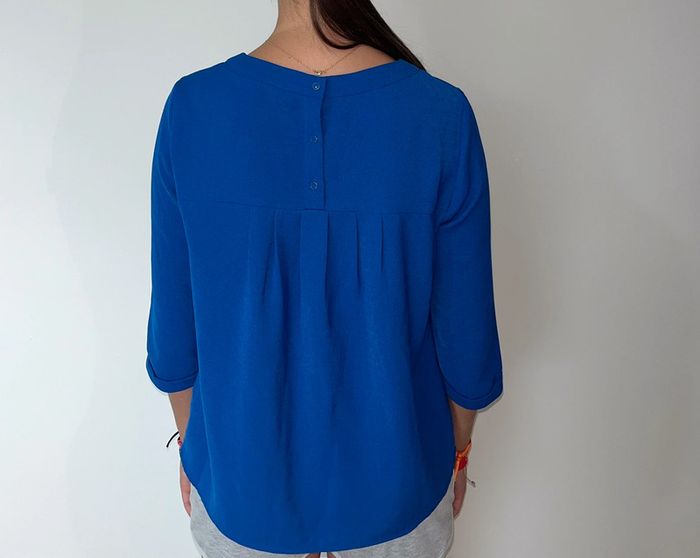 Blouse bleue - photo numéro 4