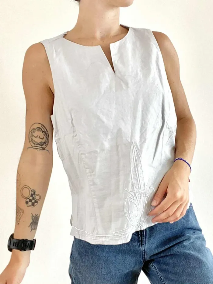 Top Levis Girls Vintage Medium - Très bon état - photo numéro 7
