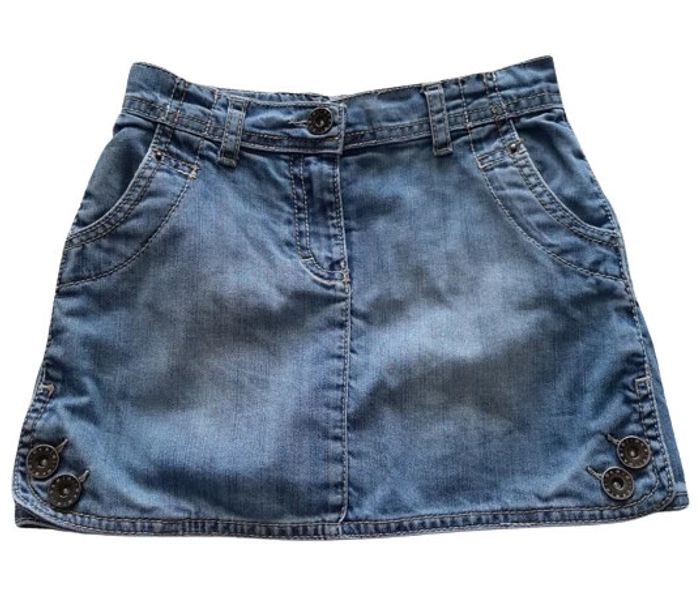 Jupe courte  jean bleu