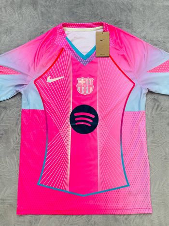 Maillot concept foot Barça rose taille S