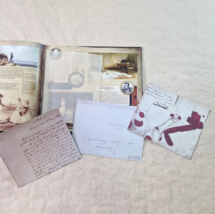 Coffret  , livre , collection  , Napoléon  Avec 40 Fac-Similés De Documents Rares - photo numéro 8