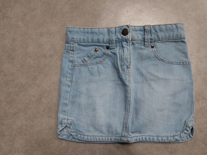 jupe jean fille 5 ans