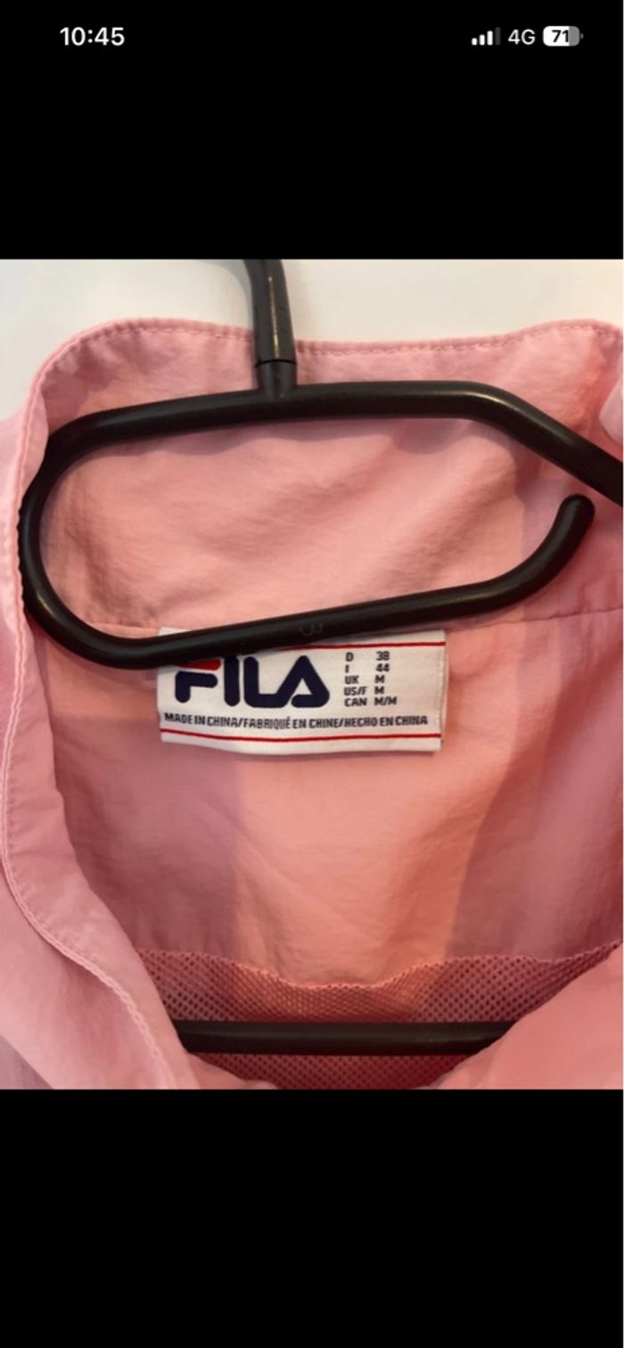 K-Way, vintage, fila femme, taille M - photo numéro 4