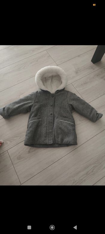 Manteau fille 18 mois