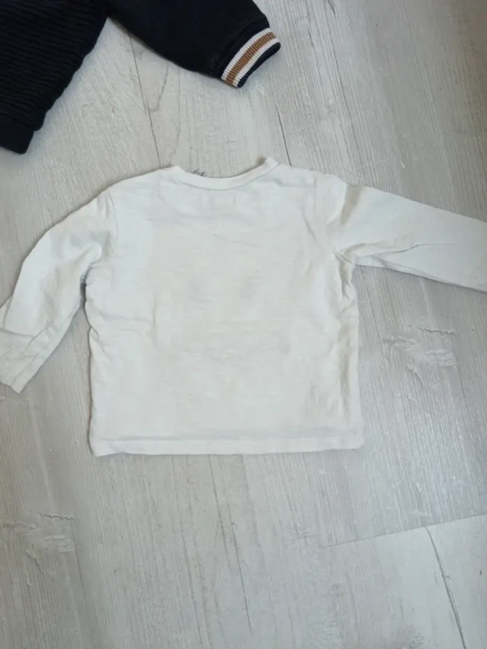 Veste et t-shirt IKKS 6 mois - photo numéro 4