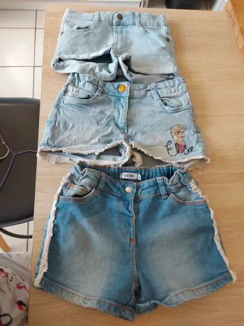 Lot 3 short jeans