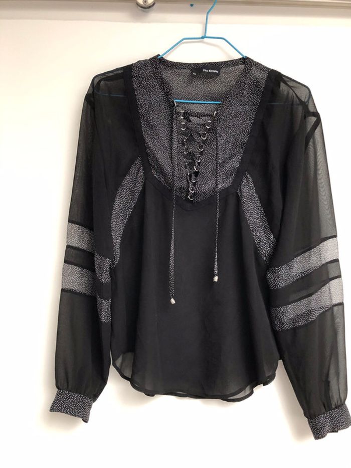 Chemisier transparent