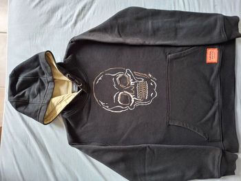 Sweat à capuche noir - Kaporal / Taille 14 ans