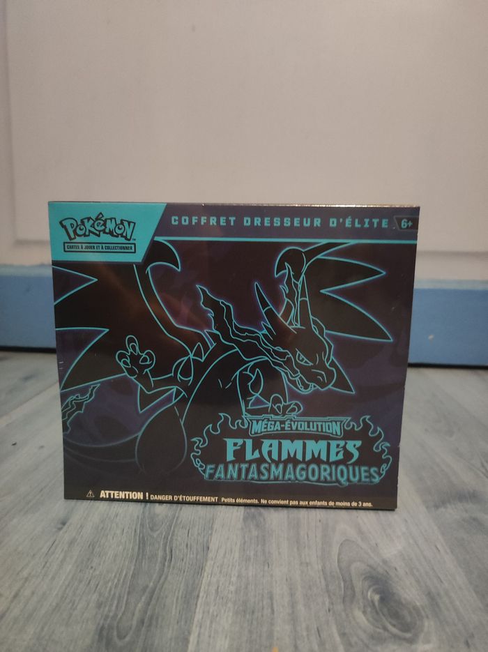 Etb Flammes fantasmagoriques Méga évolution ME02 Pokémon - Scellage parfait -