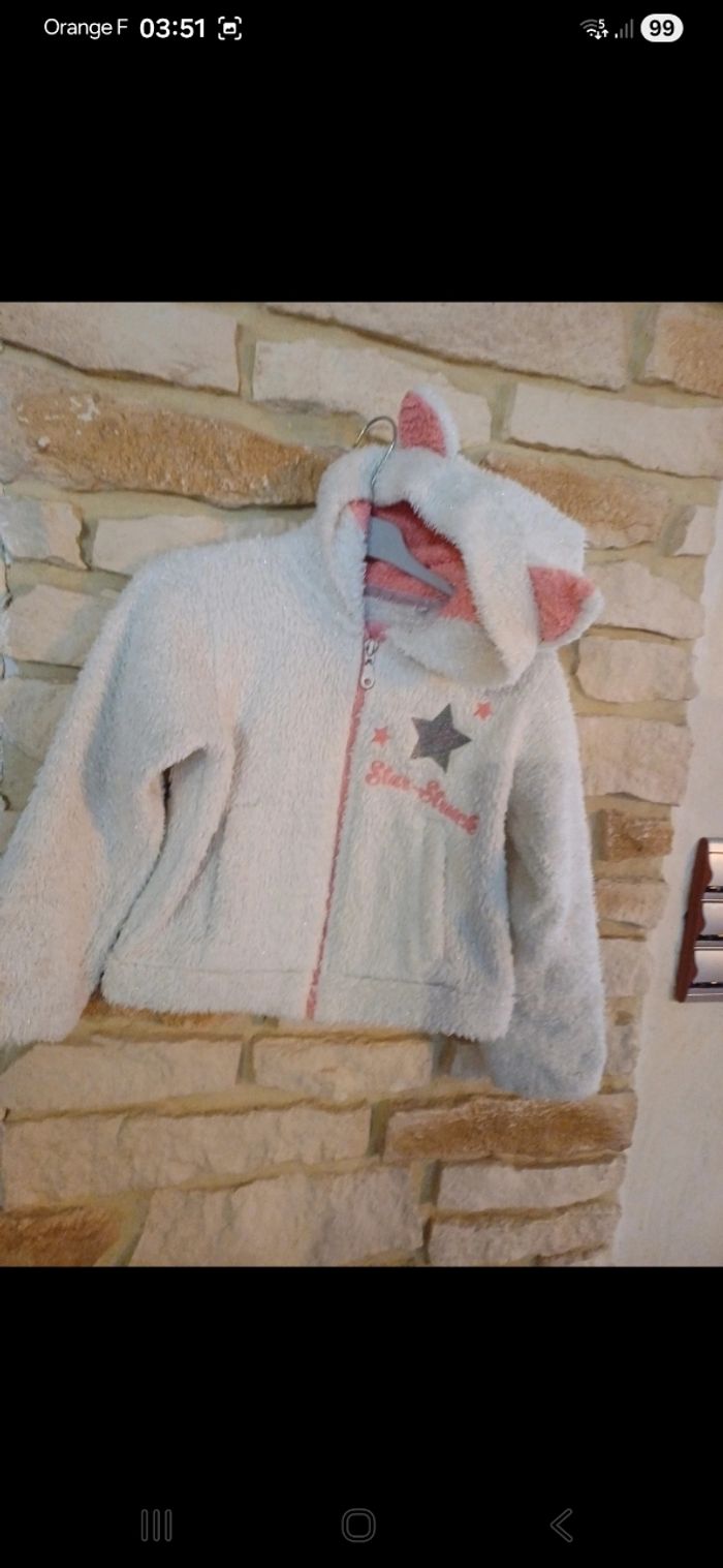 Polaire fille taille 6 ans