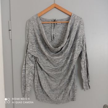 Pull gris t40 Vero Moda