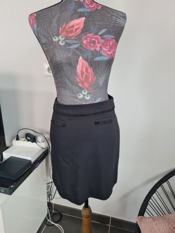 Jupe noire crayon naf naf