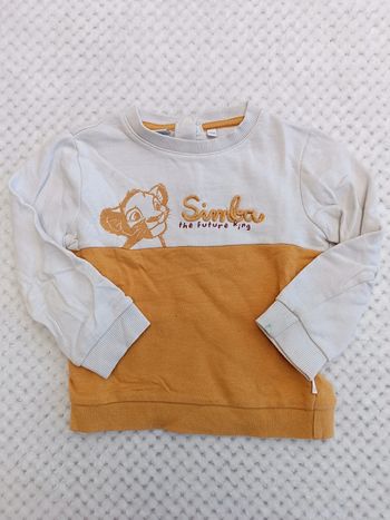 🔸Sweat Simba Disney Baby – 3 Ans🔸