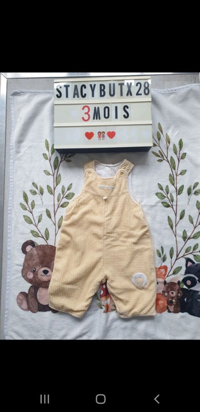 Jolie Salopette fille 3 mois