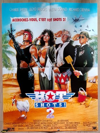 affiche film cinéma Hot Shots 2