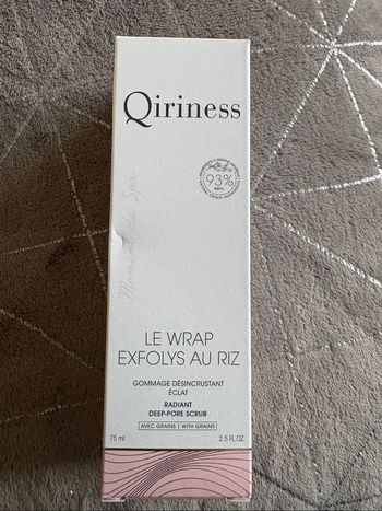 Gommage grains purifiant Qiriness neuf avec emballage