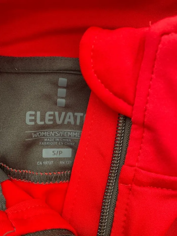 Veste femme sport rouge taille S - photo numéro 8