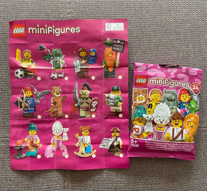 Figurine lego Le livreur de journaux