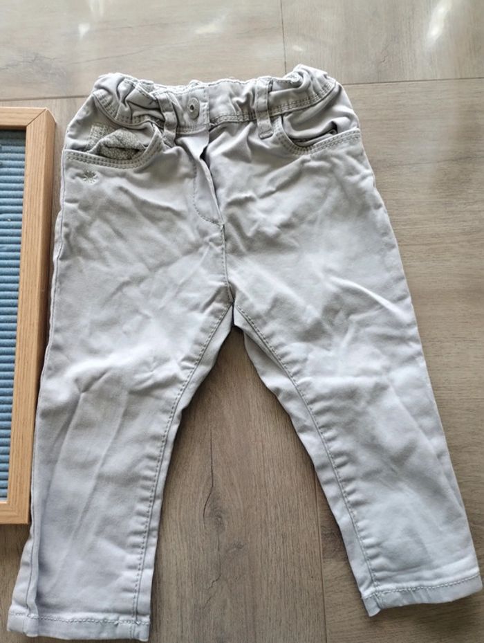 Pantalon gris obaibi 12 mois - photo numéro 3
