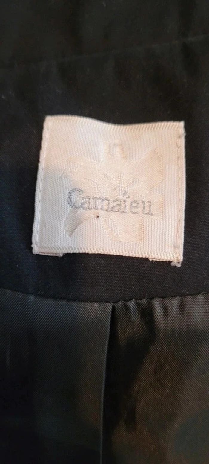 Veste noir Camaïeu 36 - photo numéro 5