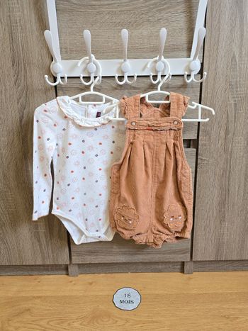 Vêtement Bébé Fille - Ensemble Combishort Body - Sergent Major - 18 mois 80 cm