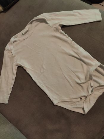 Body blanc 12 mois