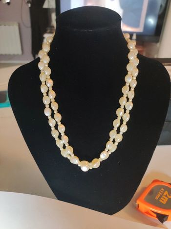 Collier vintage perles
