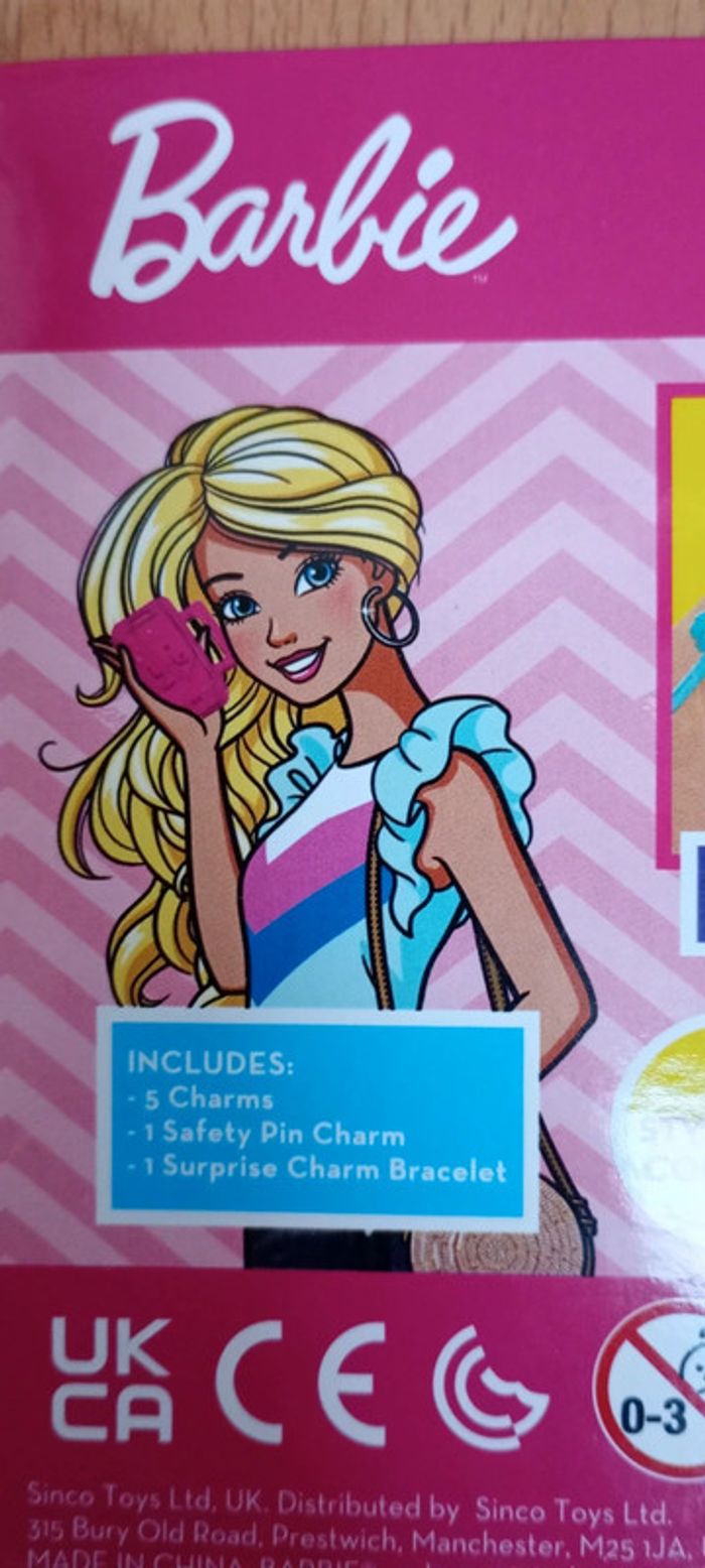 Bracelet et charms Barbie Neuf - photo numéro 9