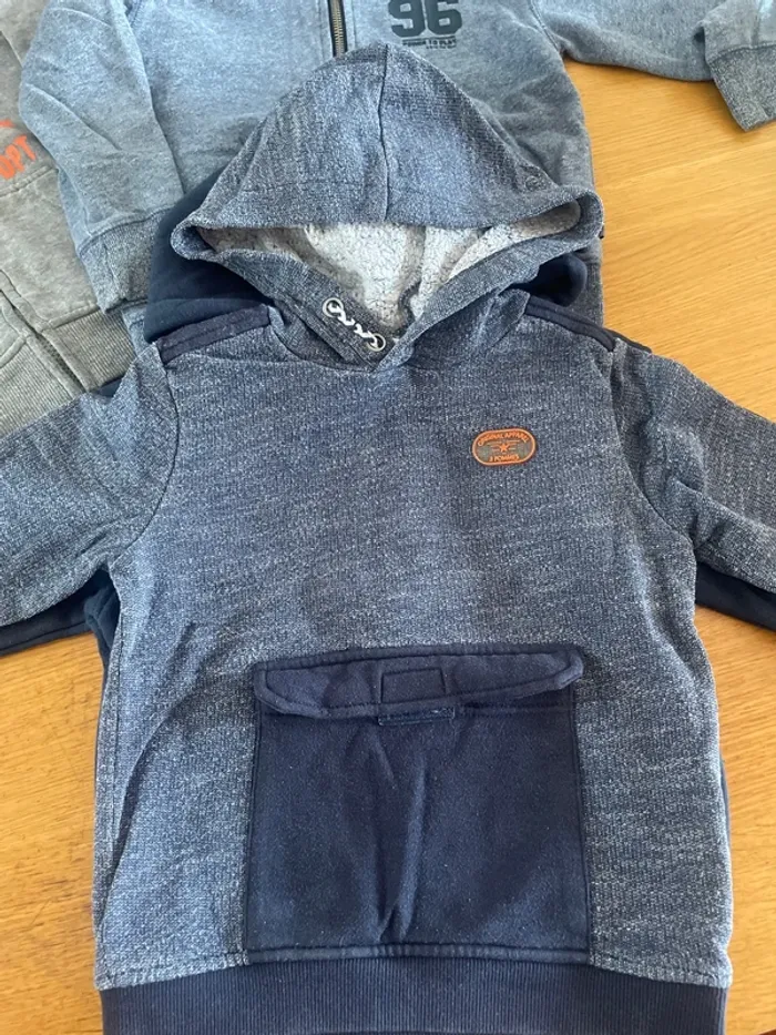 Lot 4 sweat garçon 4 ans - photo numéro 4