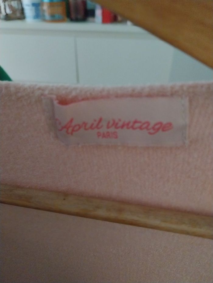 Gilet oversize rose poudré - photo numéro 3