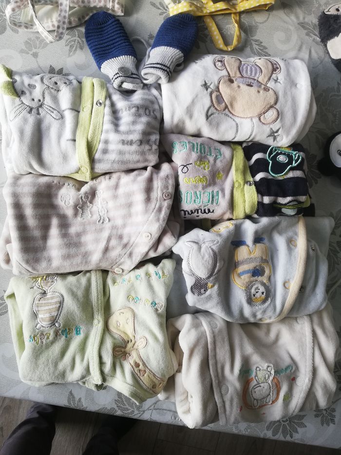 Pyjamas chaud 1 mois garçon - photo numéro 3