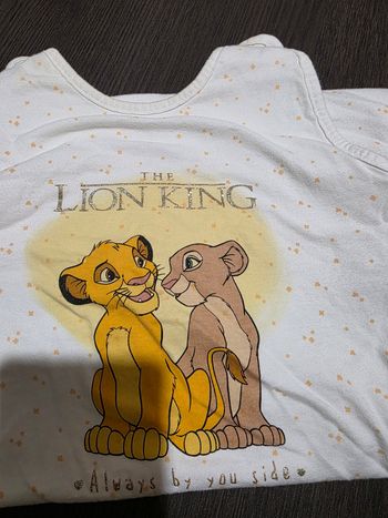 Turbulette roi lion 6-18 mois