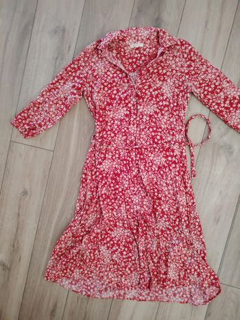 Robe longue fleurie grain de malice