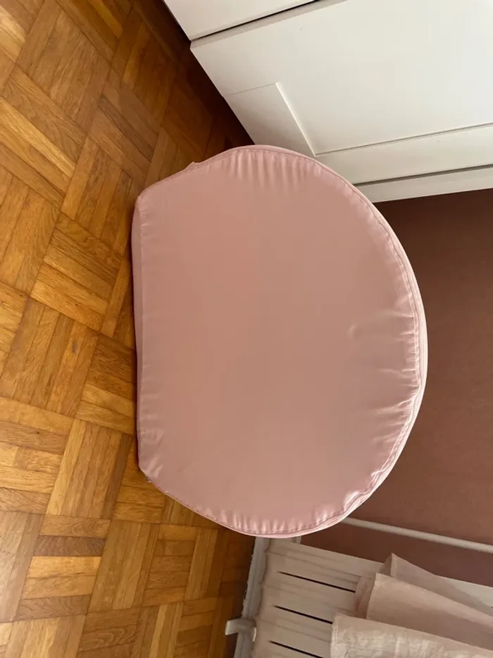 Fauteuil rose fille - photo numéro 2