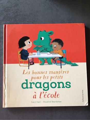 Livre « les bonnes manières pour les petits dragons à l’école