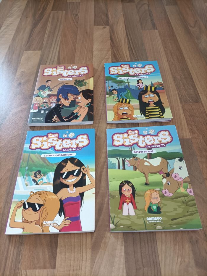 Lot 4 livres Les sisters série Tv tomes 1,2,41,77 - photo numéro 2