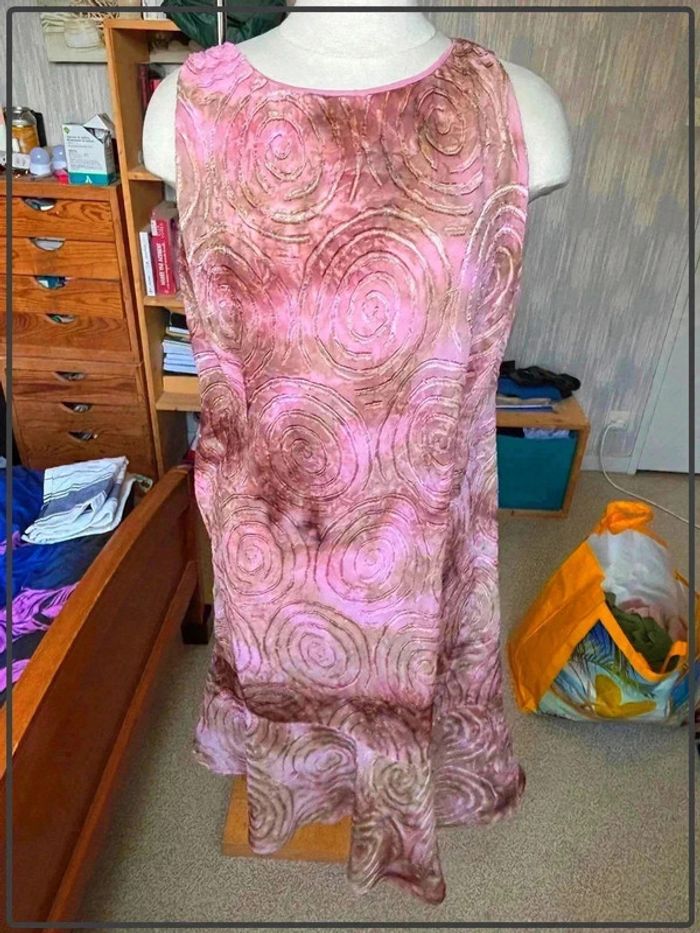 Magnifique ensemble robe et veste taille 46 marque prunelle - photo numéro 6