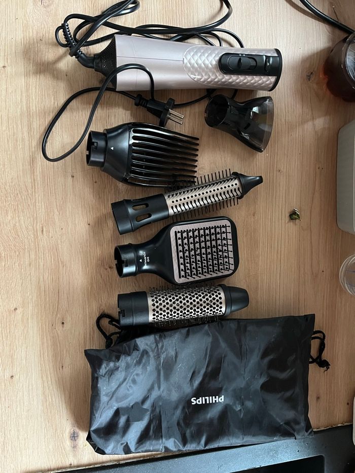 Philips Brosse Soufflante Multi Style BHD Tourmaline - 5 Accessoires 💎 - photo numéro 8