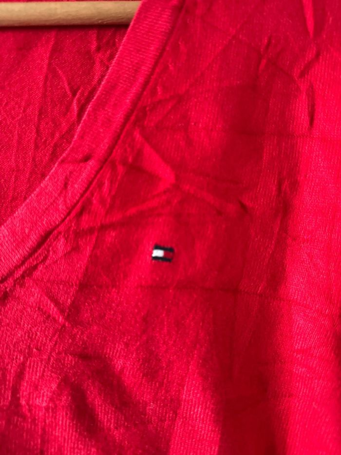 Pull Col V femme Tommy Hilfiger S - photo numéro 3