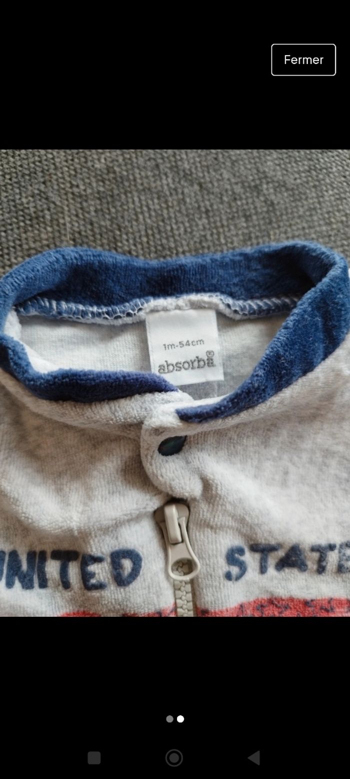 Pyjama absorba TBE 1 mois - photo numéro 2