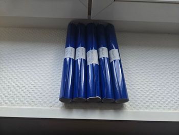 Vinyle permanent bleu foncé pour machine de découpe (5 x 1m)
