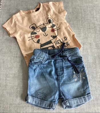 Short et tee-shirts  6 mois