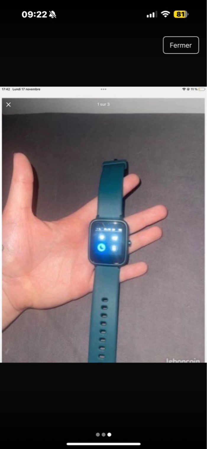 Montre connecter - photo numéro 2