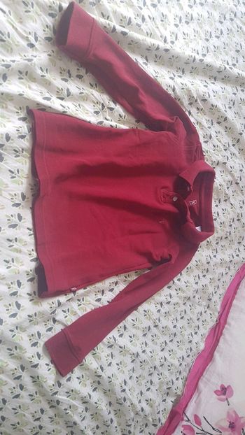 Polo enfant okaidi rouge