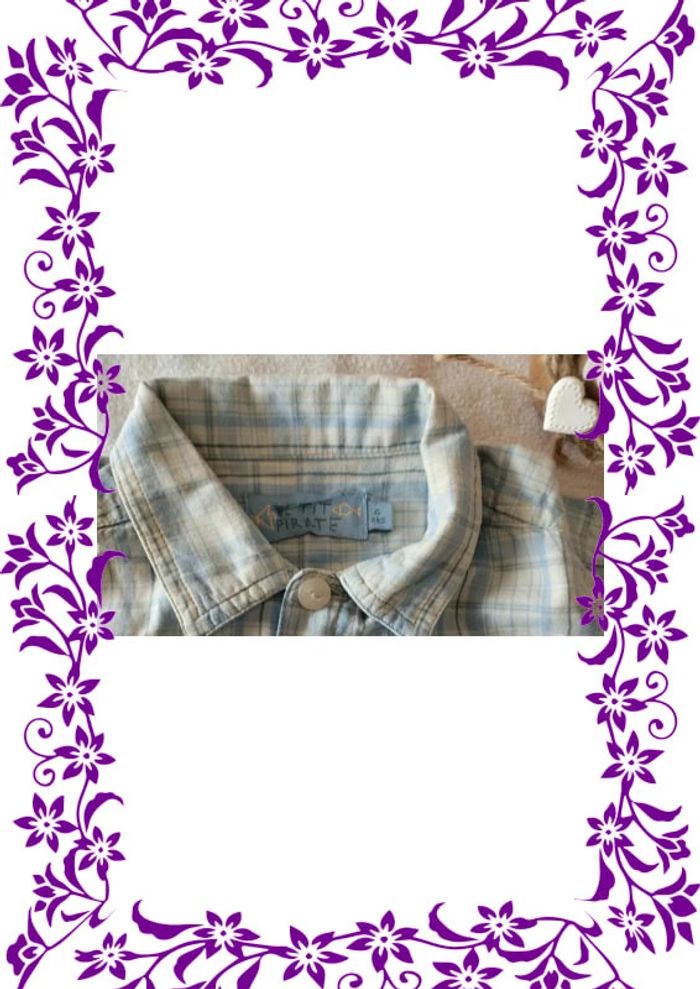 Chemise manches courtes Petits Pirates - photo numéro 3