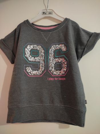 Pull manches courtes Okaïdi 4 ans