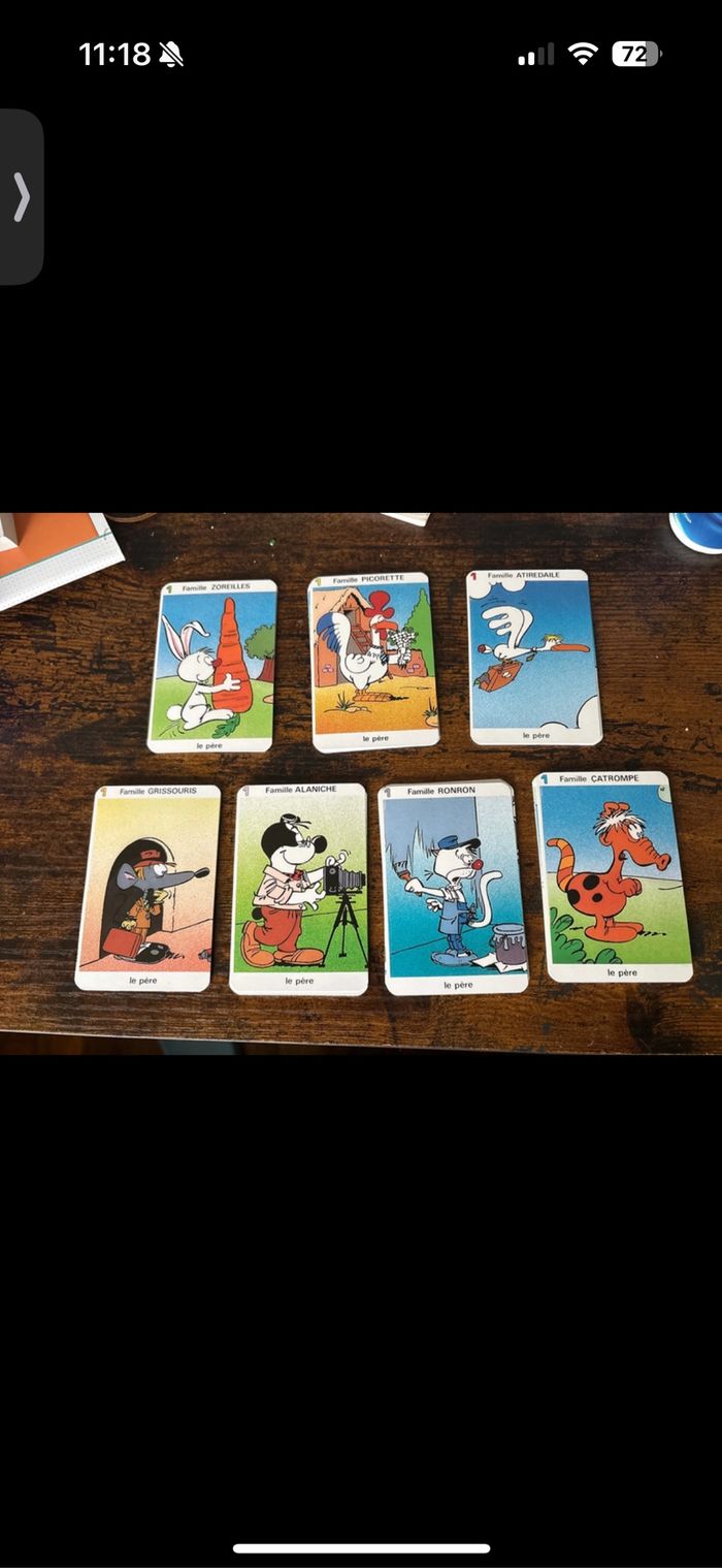 Jeu de carte 7 familles - photo numéro 2
