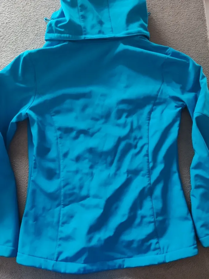 Veste softshell Tex Sport Concept “Coldland” Turquoise – Taille S Femme - photo numéro 4